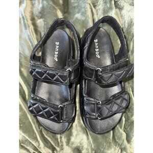 Women's Bamboo Collection Debby Platform Sandals Size 6 EUC